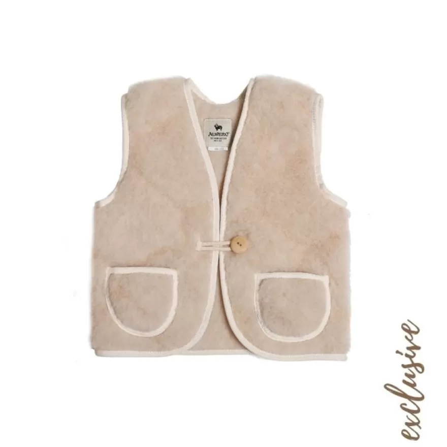 Alwero Exclusive Bodywarmer Alpen Junior Onion Beige